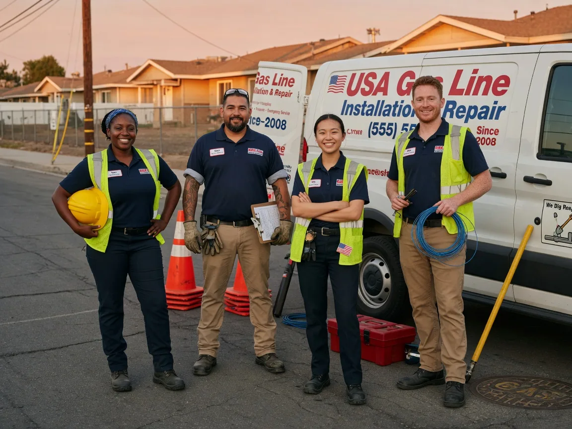 Gas Line Installation company in Bairoil, WY